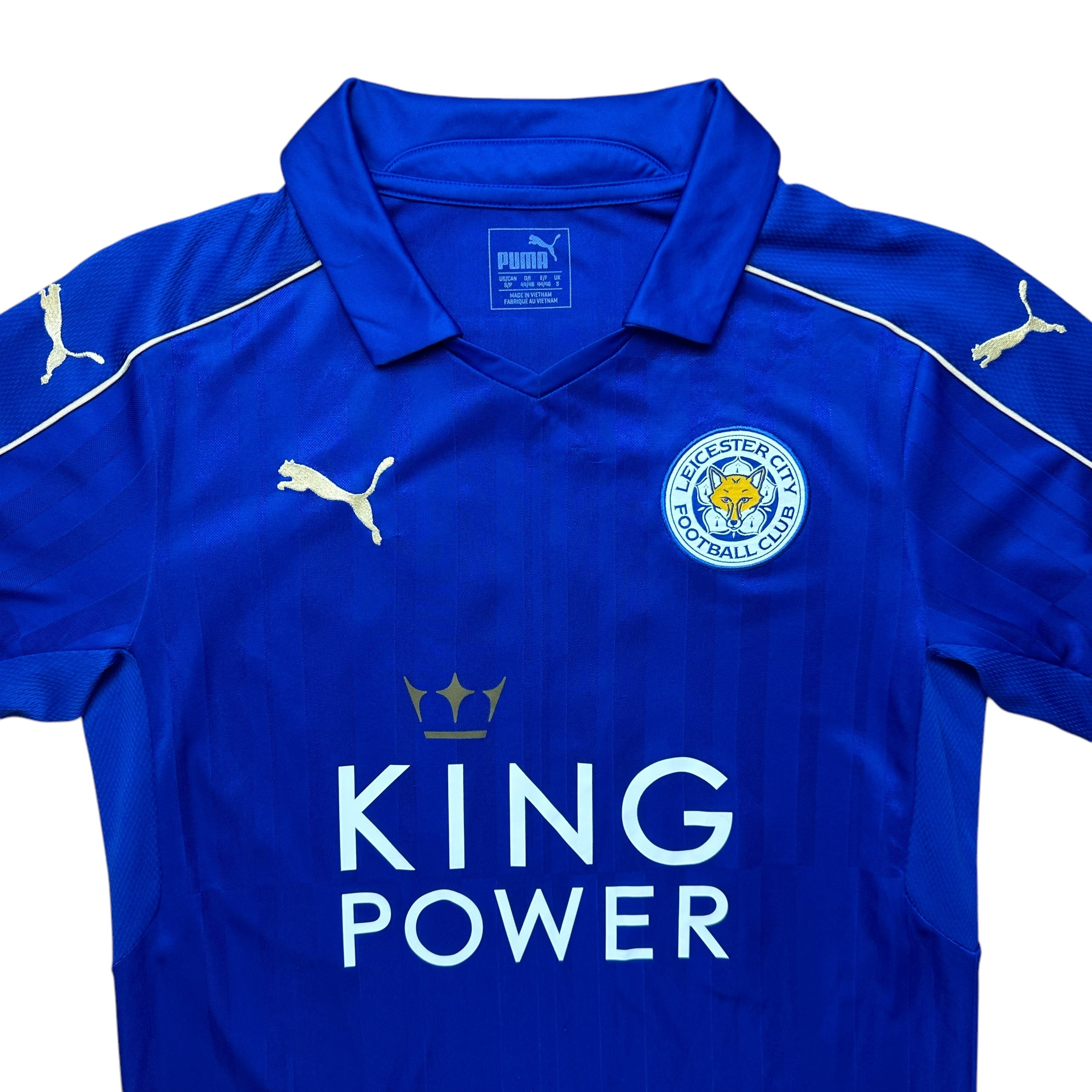 Leicester 2016-17 Home Shirt (S) Mahrez #26